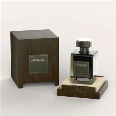 Boîte en bois d'affichage de parfum